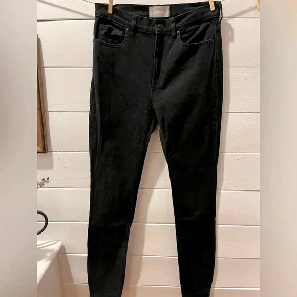 EVERLANE black skinny jeans size 27 tall - Picture 1 of 7